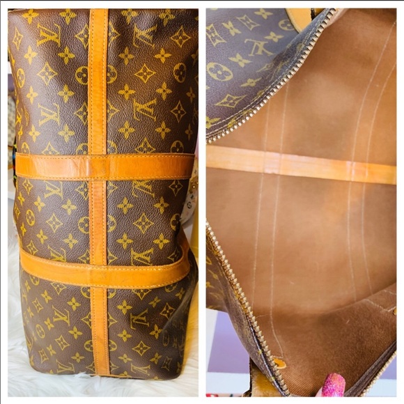 Vintage Louis Vuitton French Co Keepall 45 - Picture 3 of 5